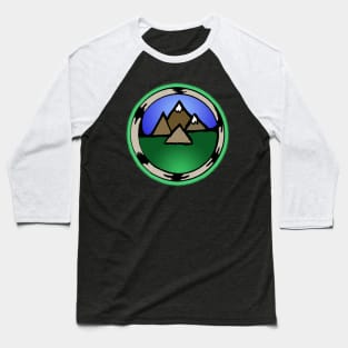 Mountains Baseball T-Shirt